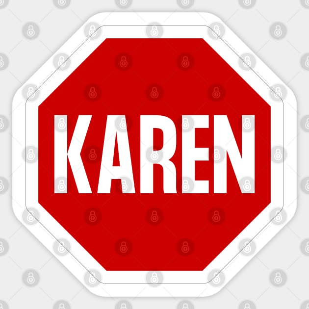 Karen Sticker by POD-of-Gold
